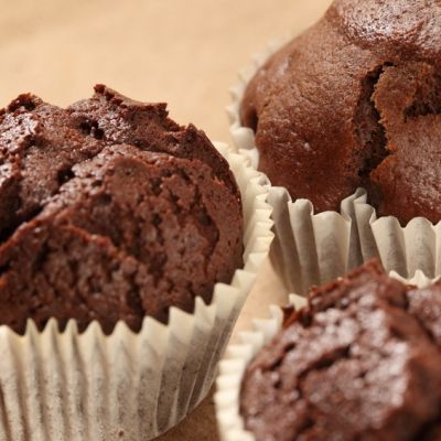 Muffins chocolat, citron et thé vert